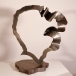 J’ai perdu la face - Série des douleurs. acier doux forgé, hauteur 30 cm. 2011