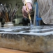 Travail sur la pierre